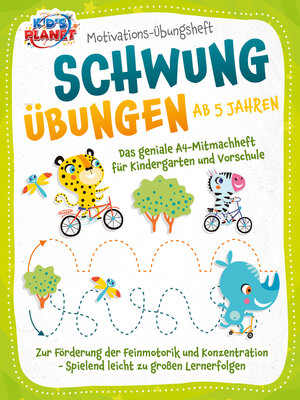 cover image of Motivations-Übungsheft! Schwungübungen ab 5 Jahren